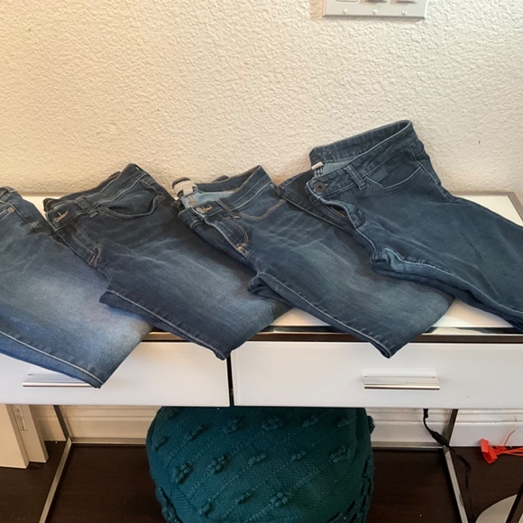 BANANA REPUBLIC SKINNY JEANS (lot of 4)  pairs 😳☺️😊 size - Picture 10 of 10